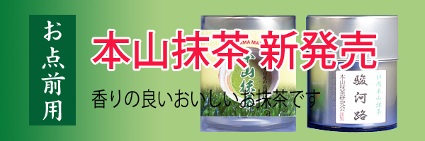 今年お勧めのとても香りの良い本山茶